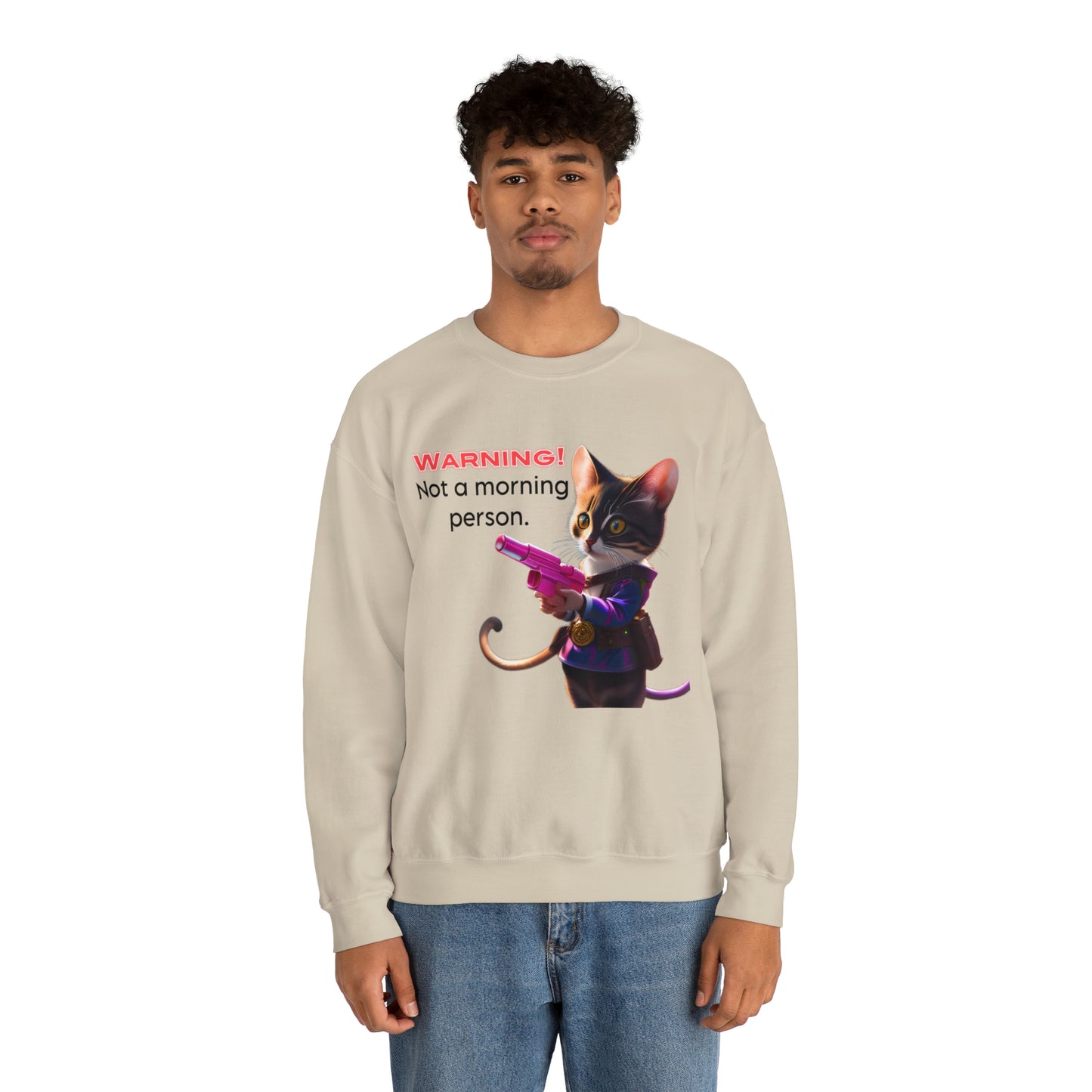 Crewneck Sweatshirt Morning Person