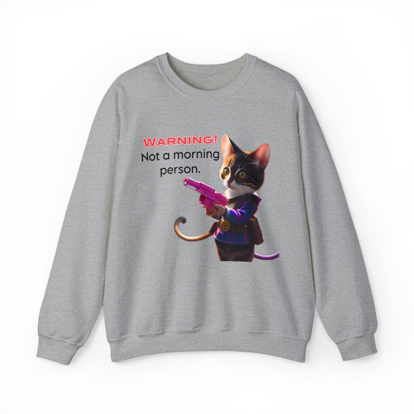 Crewneck Sweatshirt Morning Person