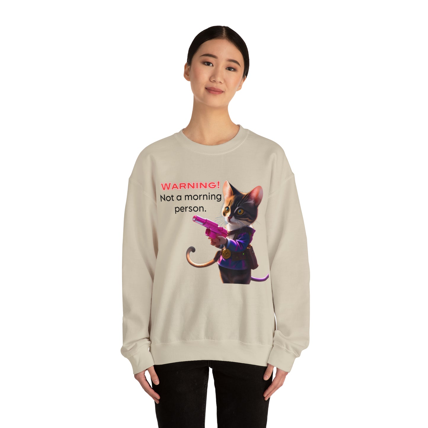 Crewneck Sweatshirt Morning Person