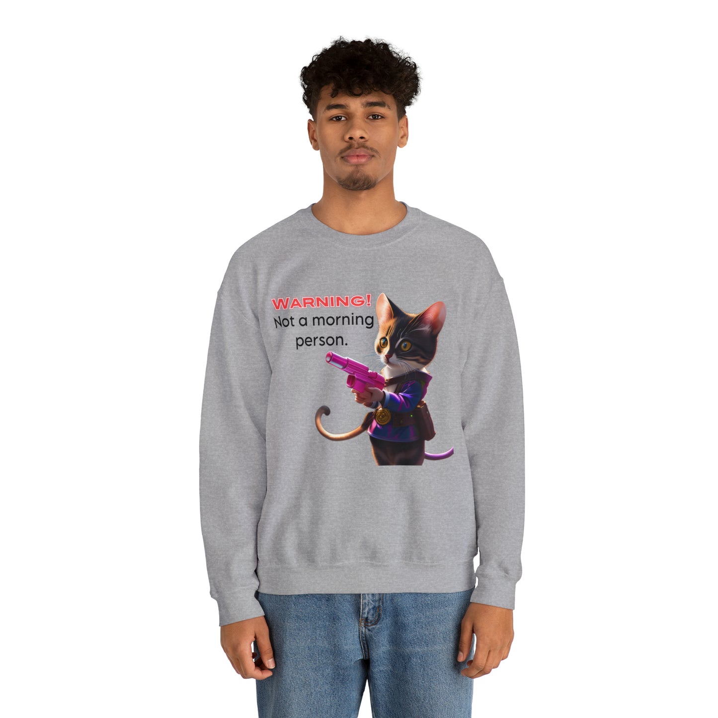 Crewneck Sweatshirt Morning Person