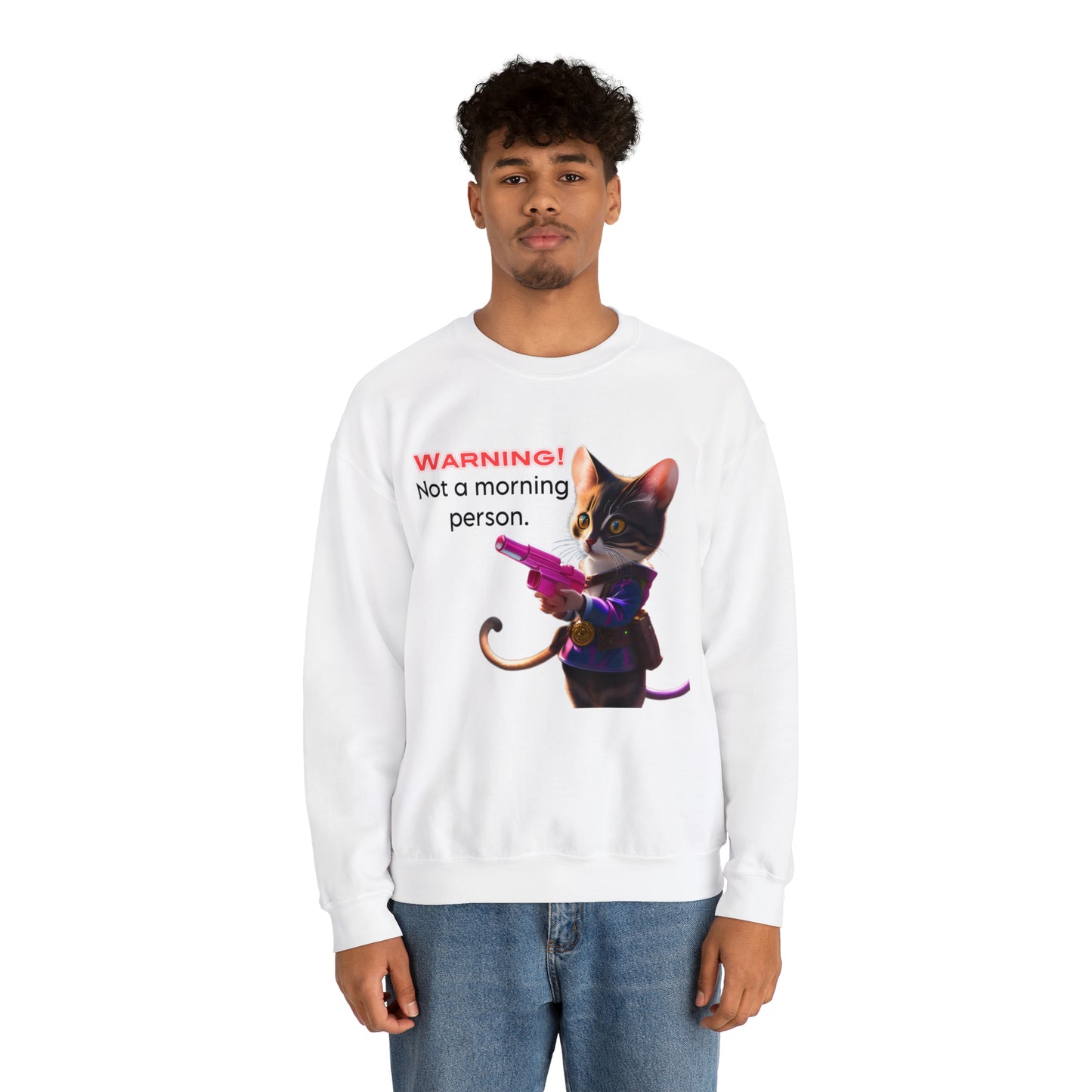 Crewneck Sweatshirt Morning Person