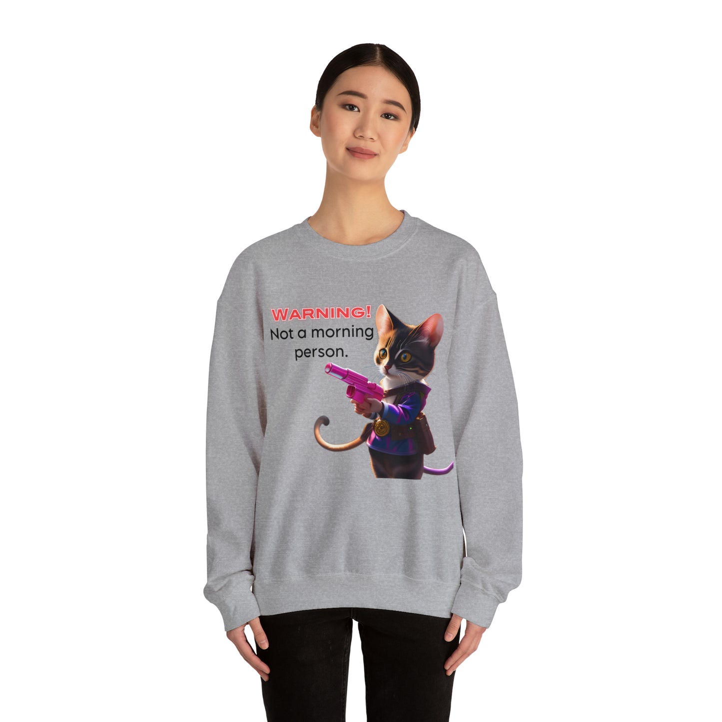 Crewneck Sweatshirt Morning Person