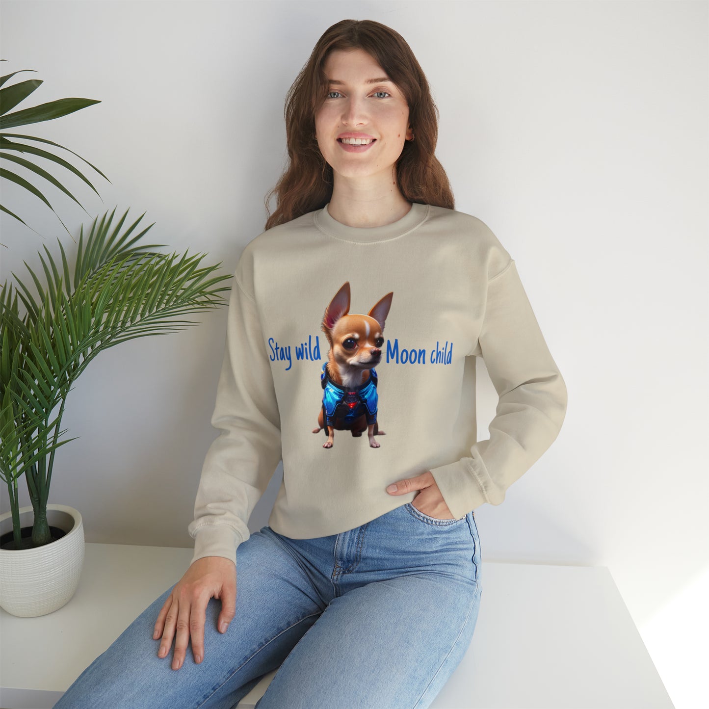 Crewneck Sweatshirt Stay Wild