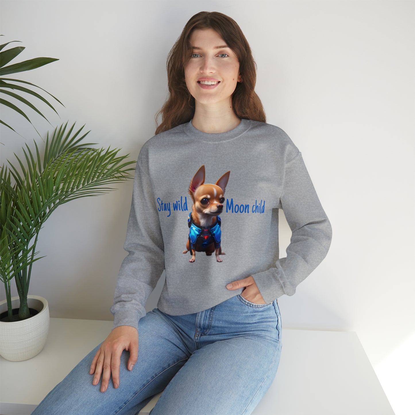 Crewneck Sweatshirt Stay Wild