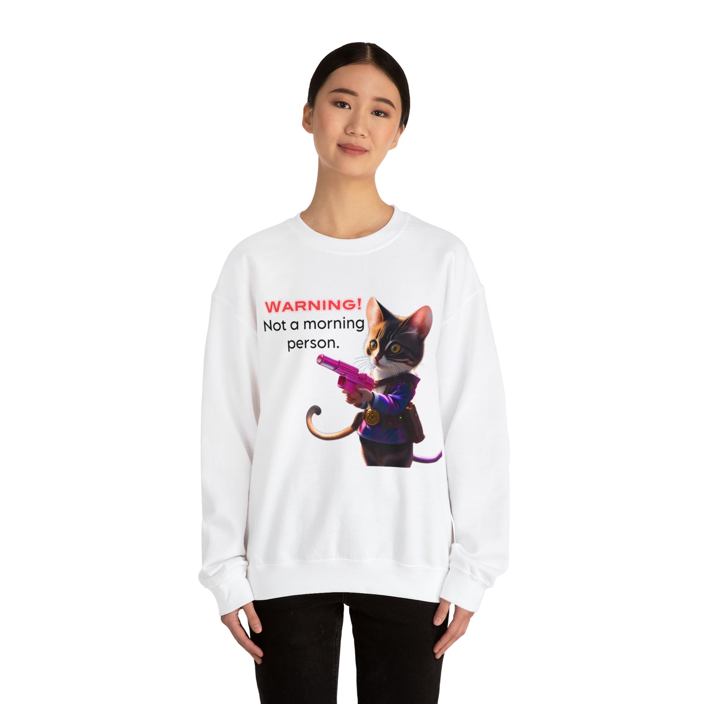 Crewneck Sweatshirt Morning Person