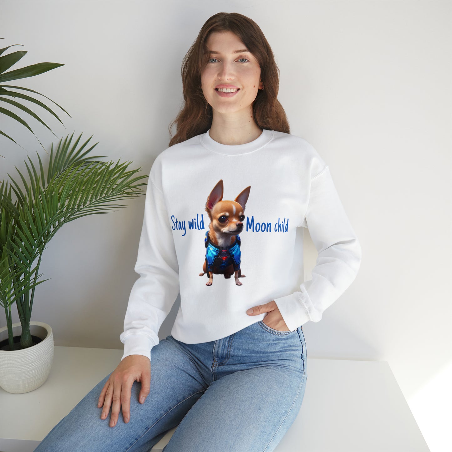 Crewneck Sweatshirt Stay Wild