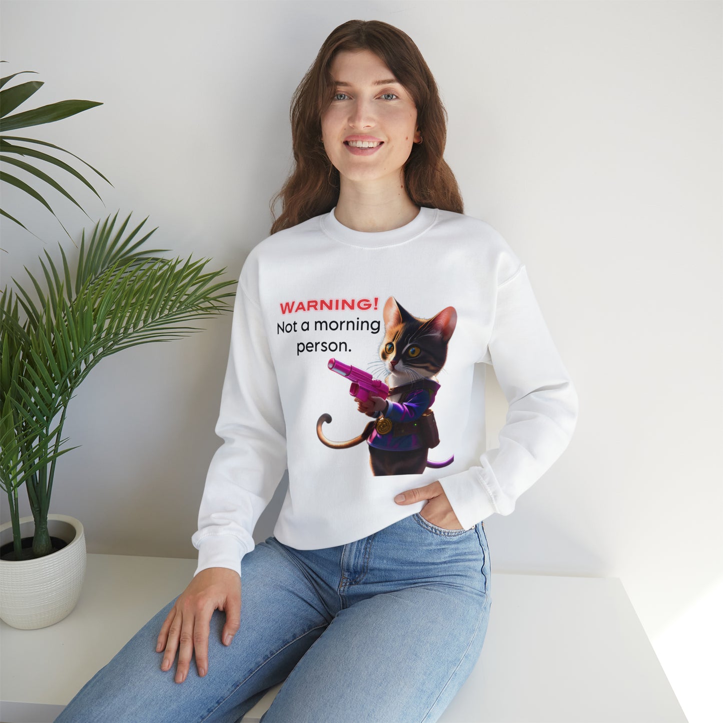 Crewneck Sweatshirt Morning Person