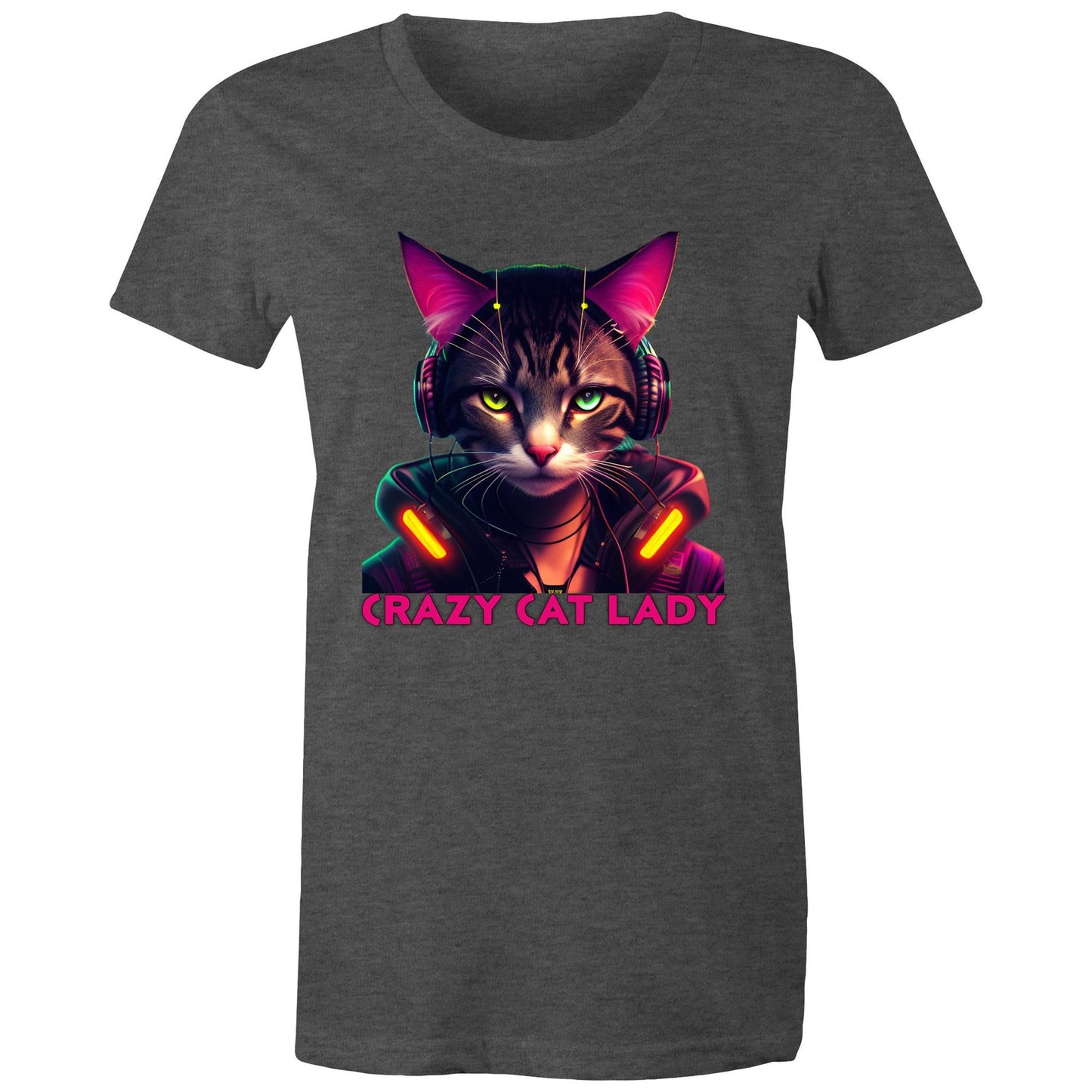 Women's Tee - Crazy Cat Lady